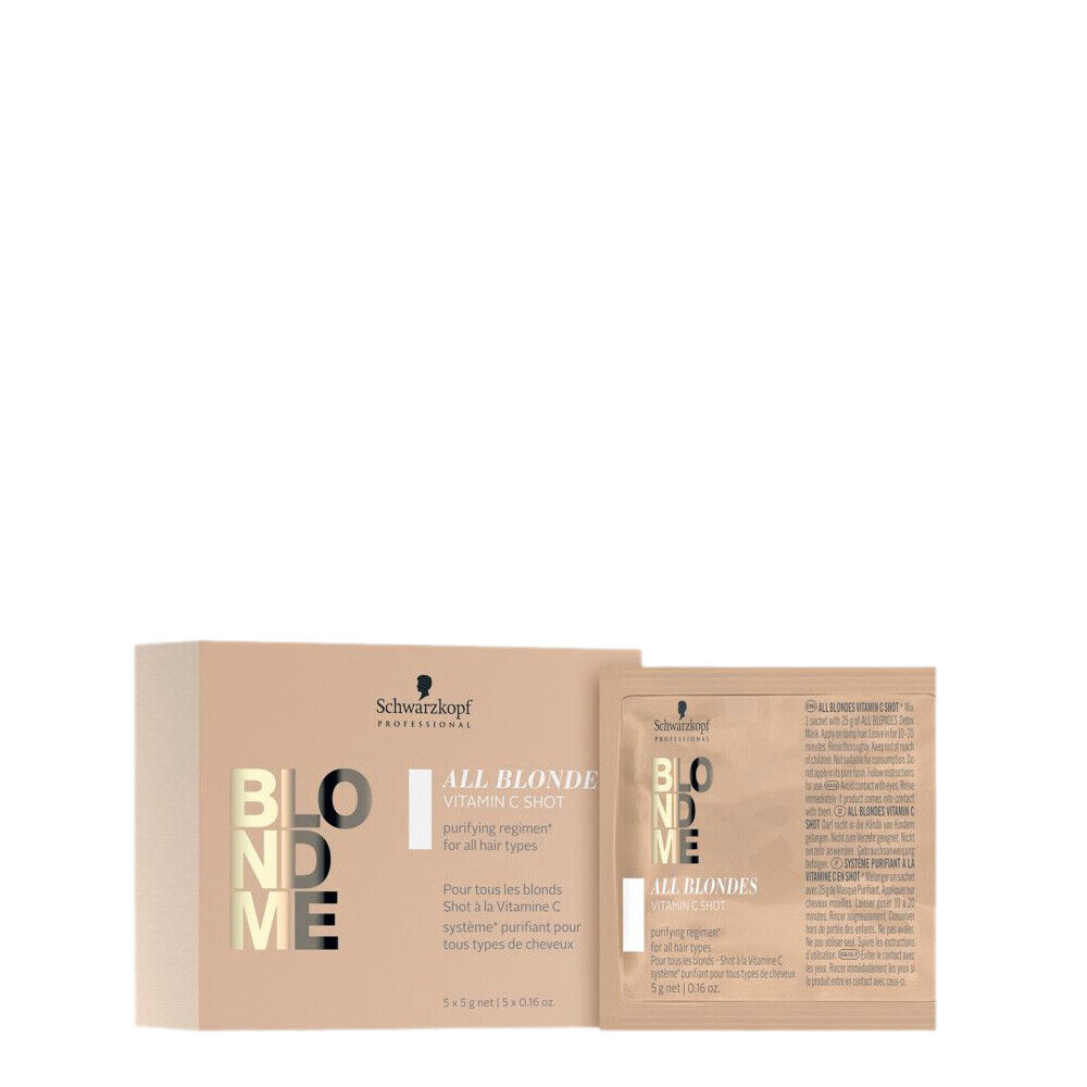 Schwarzkopf Blond Me All Blondes Vitamin C Shots 5x5gr