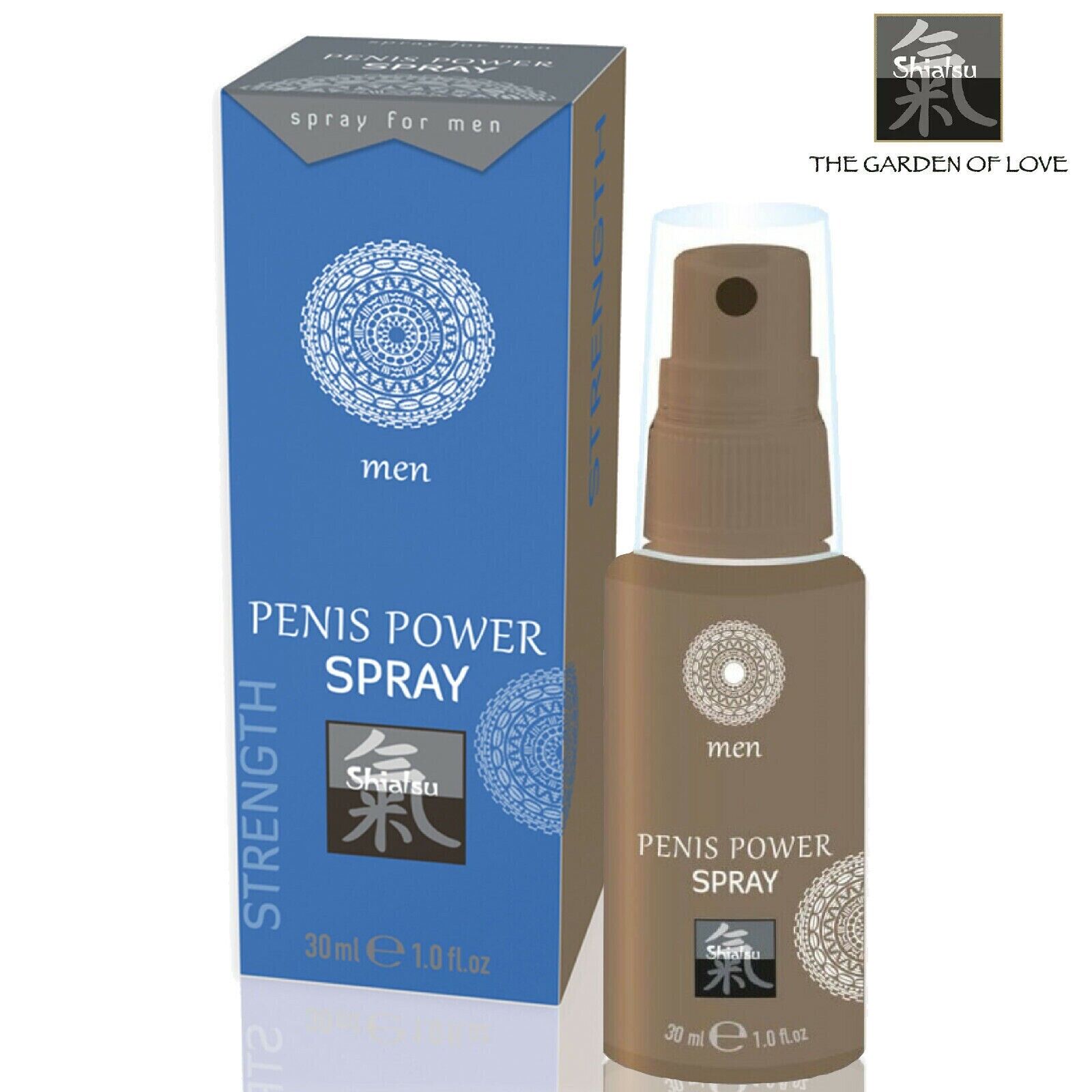 Shiatsu Men Penis Harder Power Spray Pene Duro Erezione più Forte 30ml Eccitante
