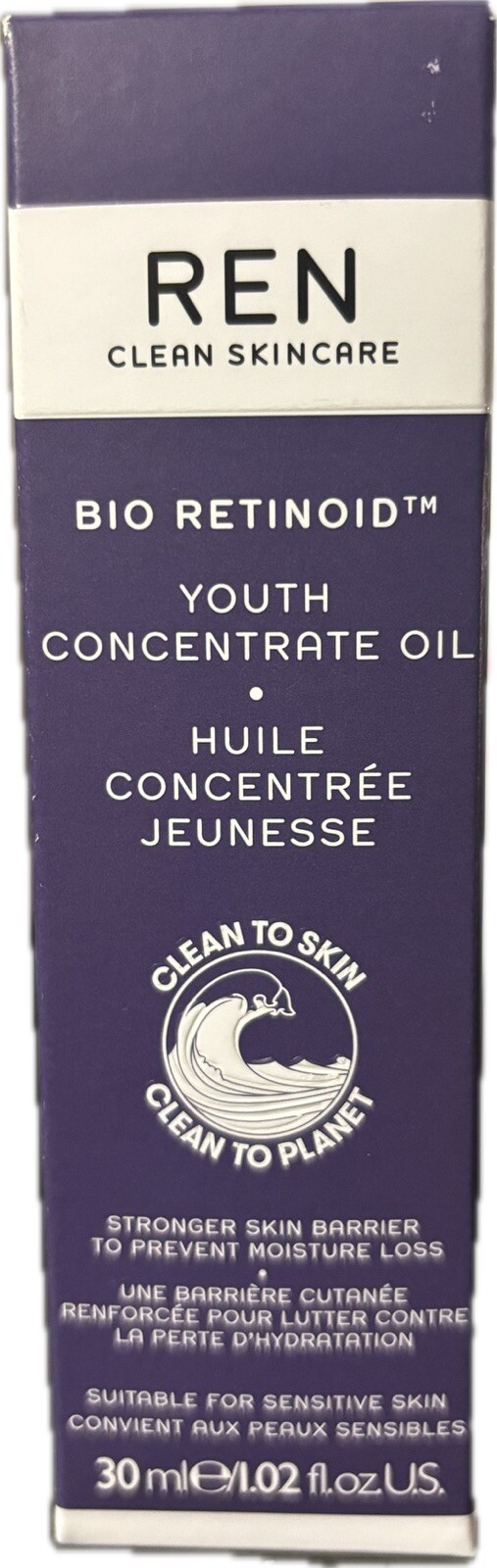 OFFERTA -40% REN BIO RETINOID Youth Concentrate Oil - Huile Concentrée Jeunesse