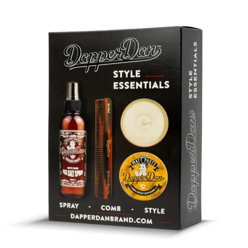 Dapper Dan – Style Essentials Gift - Matte Paste + Pettine + Fissatore