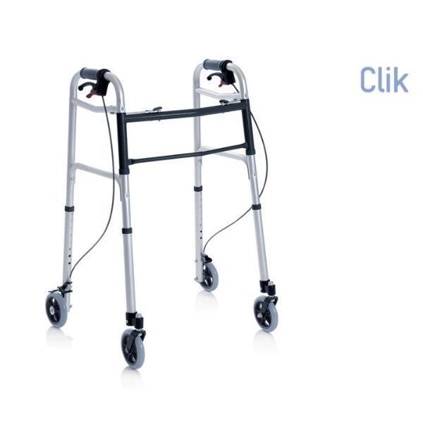 Deambulatore Girello Per Anziani 4 Ruote e Due Freni - Rollator disabili Moretti
