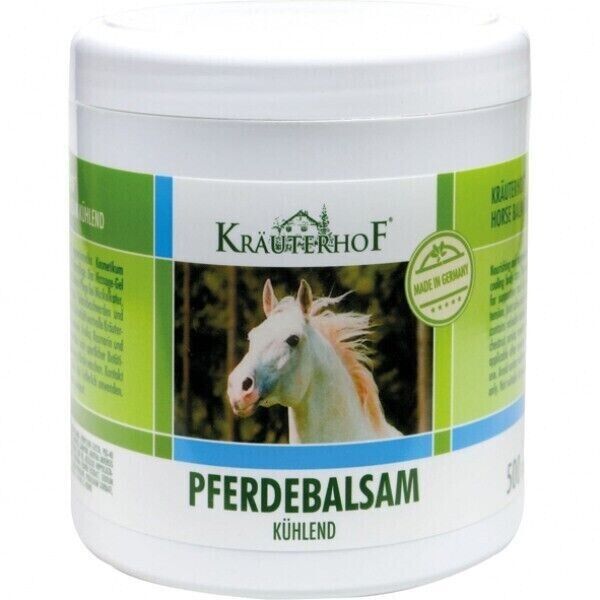 Krauterhof Balsamo Gel Cavallo Verde Rinfrescante 500 ml Rosmarino Arnica Menta