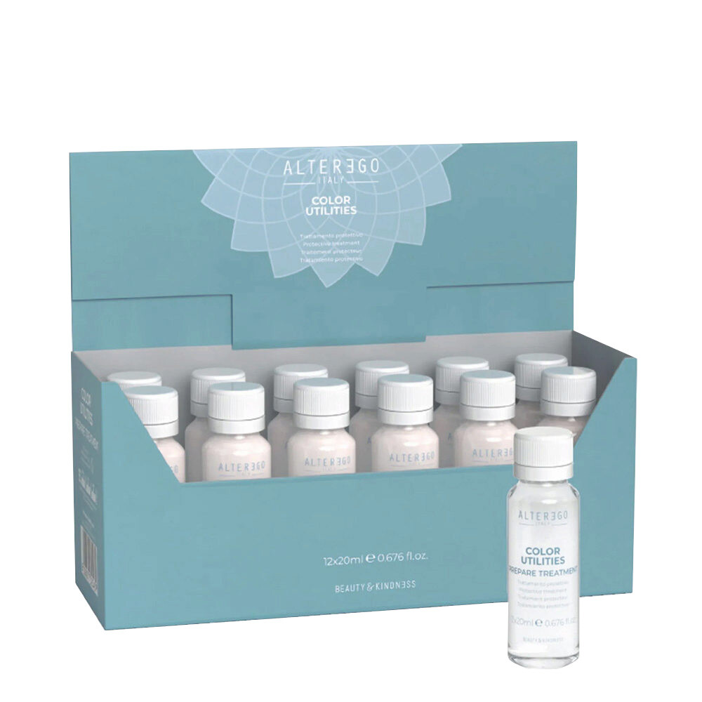 Alterego Color Utilities Prepare Treatment 12x20ml - trattamento protettivo