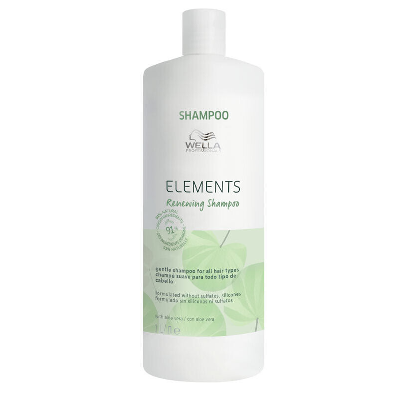 Shampoo Idratante Per Capelli WELLA Elements Renewing Shampoo 1000ml