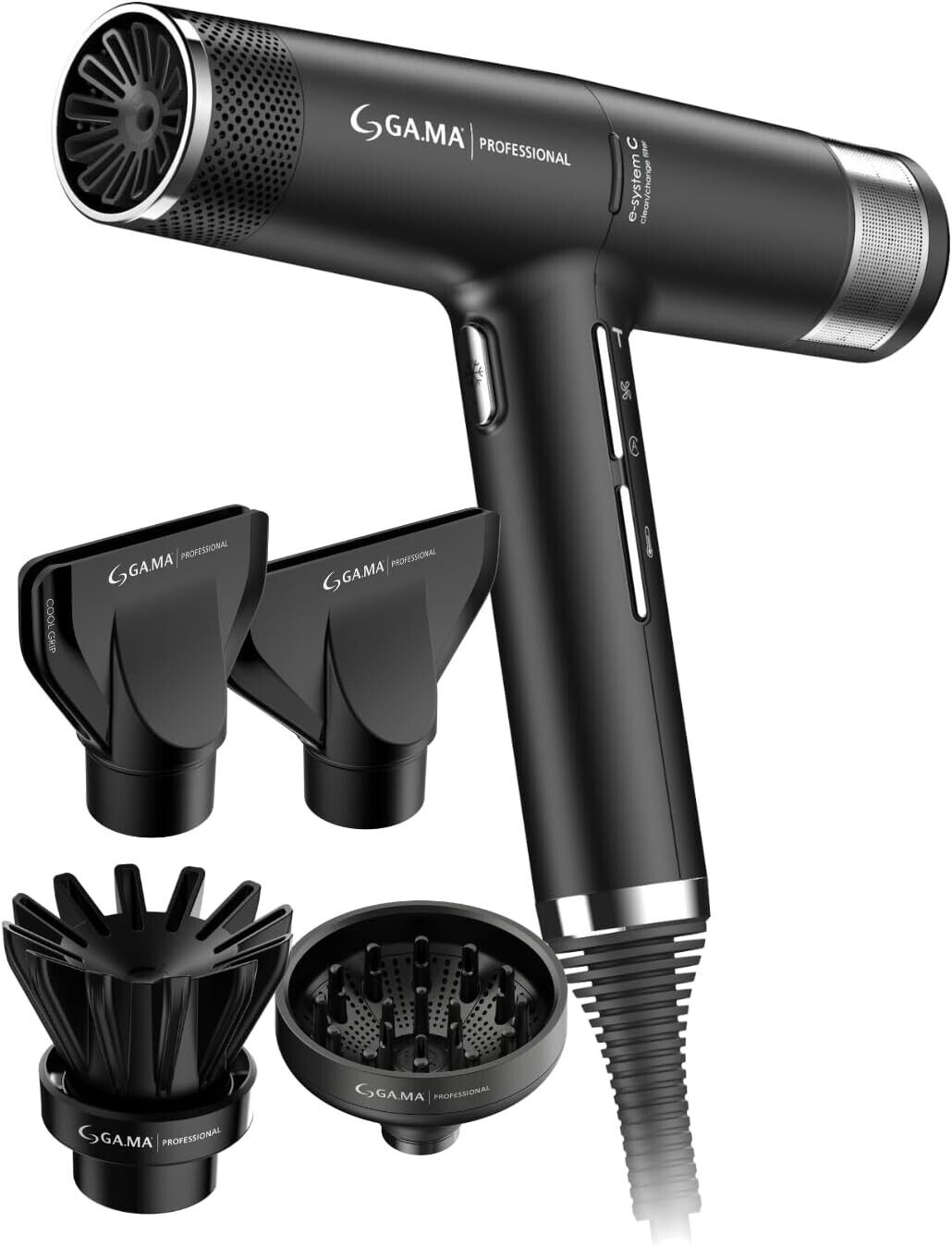 GAMA PROFESSIONAL PHON IQ3 ASCIUGACAPELLI PROFESSIONALE NERO