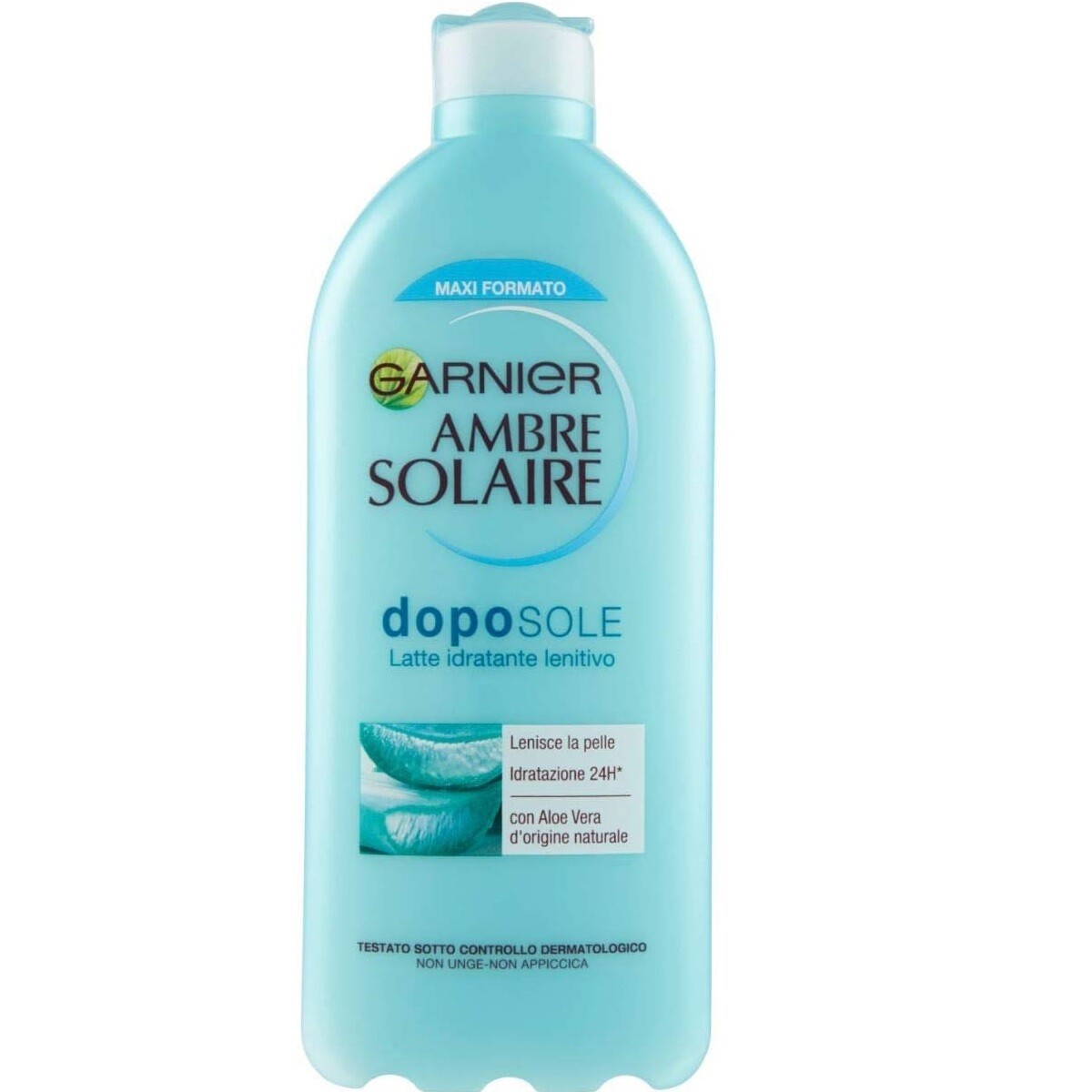GARNIER AMBRA SOLAIRE DOPOSOLE LATTE IDRATANTE LENITIVO CON ALOE VERA 400ML