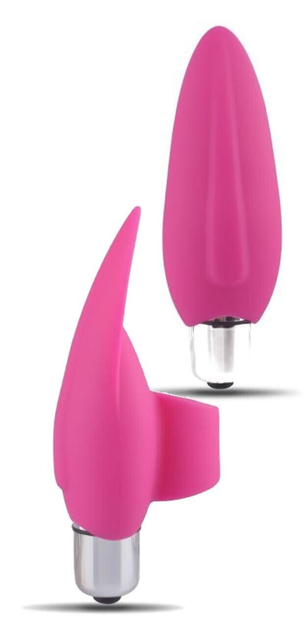 Vibratore da dito mini stimolatore vibrante in silicone vaginale e clitoride