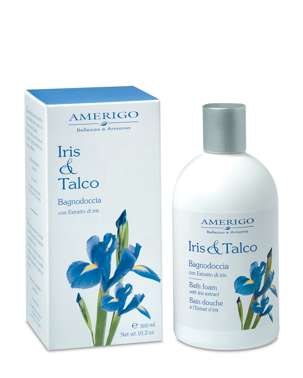 Bagnodoccia profumato Iris & Talco Amerigo 300ml