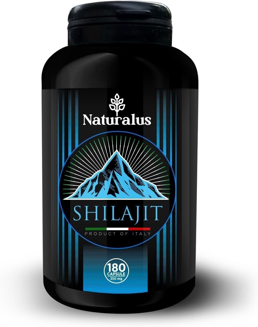 Premium Shilajit Mumijo Integratore Ayurvedico Migliore della Resina 50% 180 CP