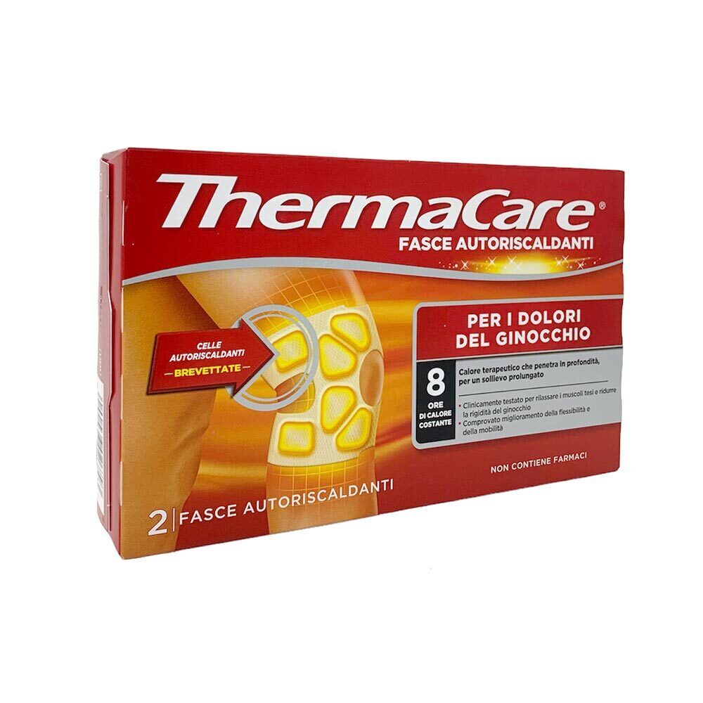Thermacare Ginocchio Fasce Auto-riscaldanti, 2 Fasce