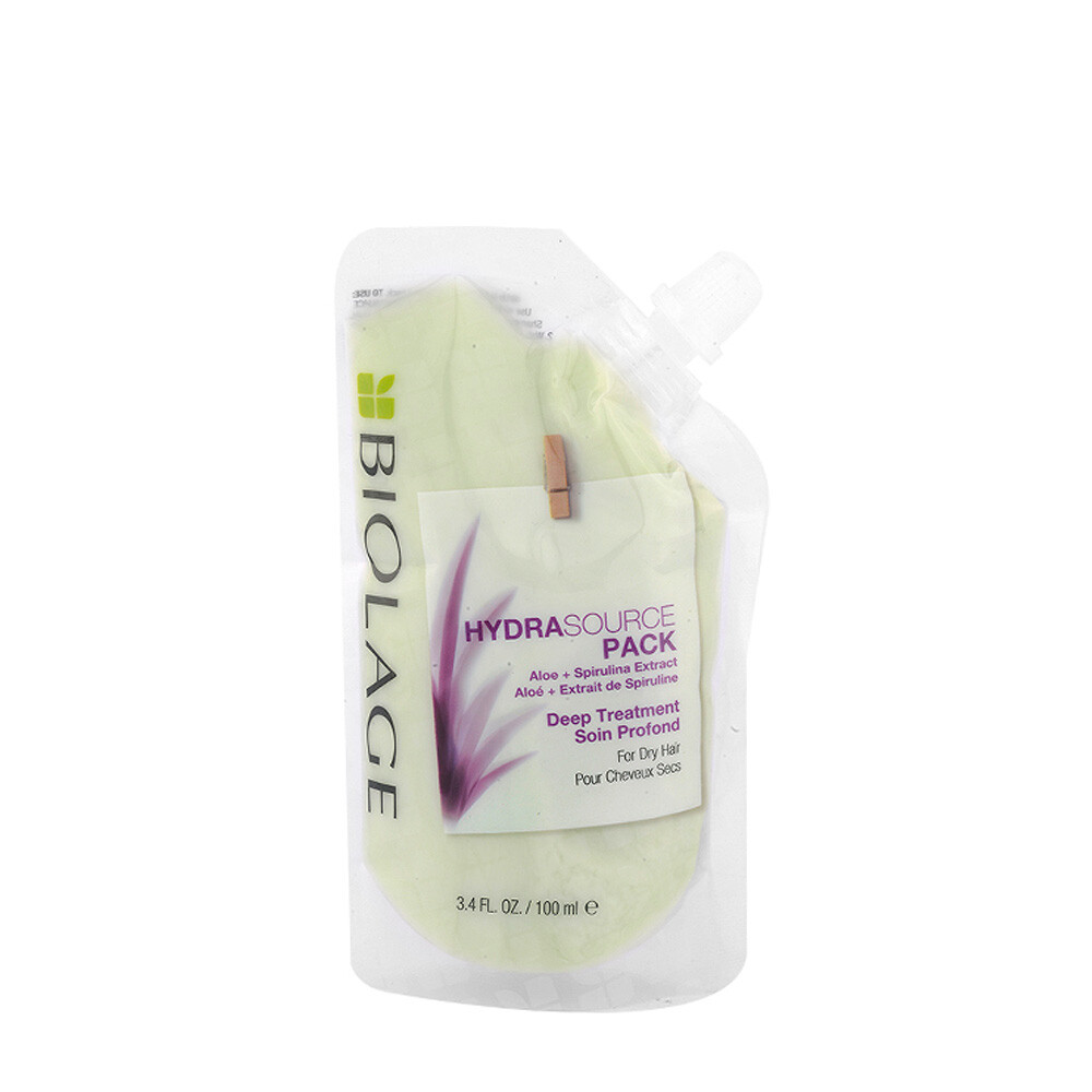 Biolage Hydrasource Pack Deep Treatment 100ml - maschera per capelli secchi