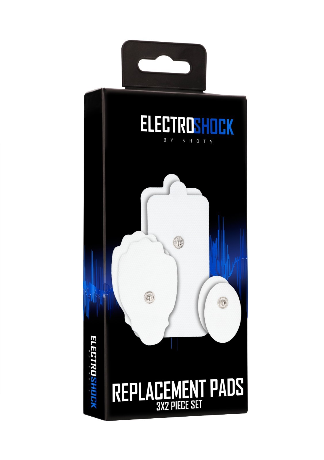 ELECTROSHOCK Replacement Pads Electro Pad Ricambio per Elettrostimolatore Sex