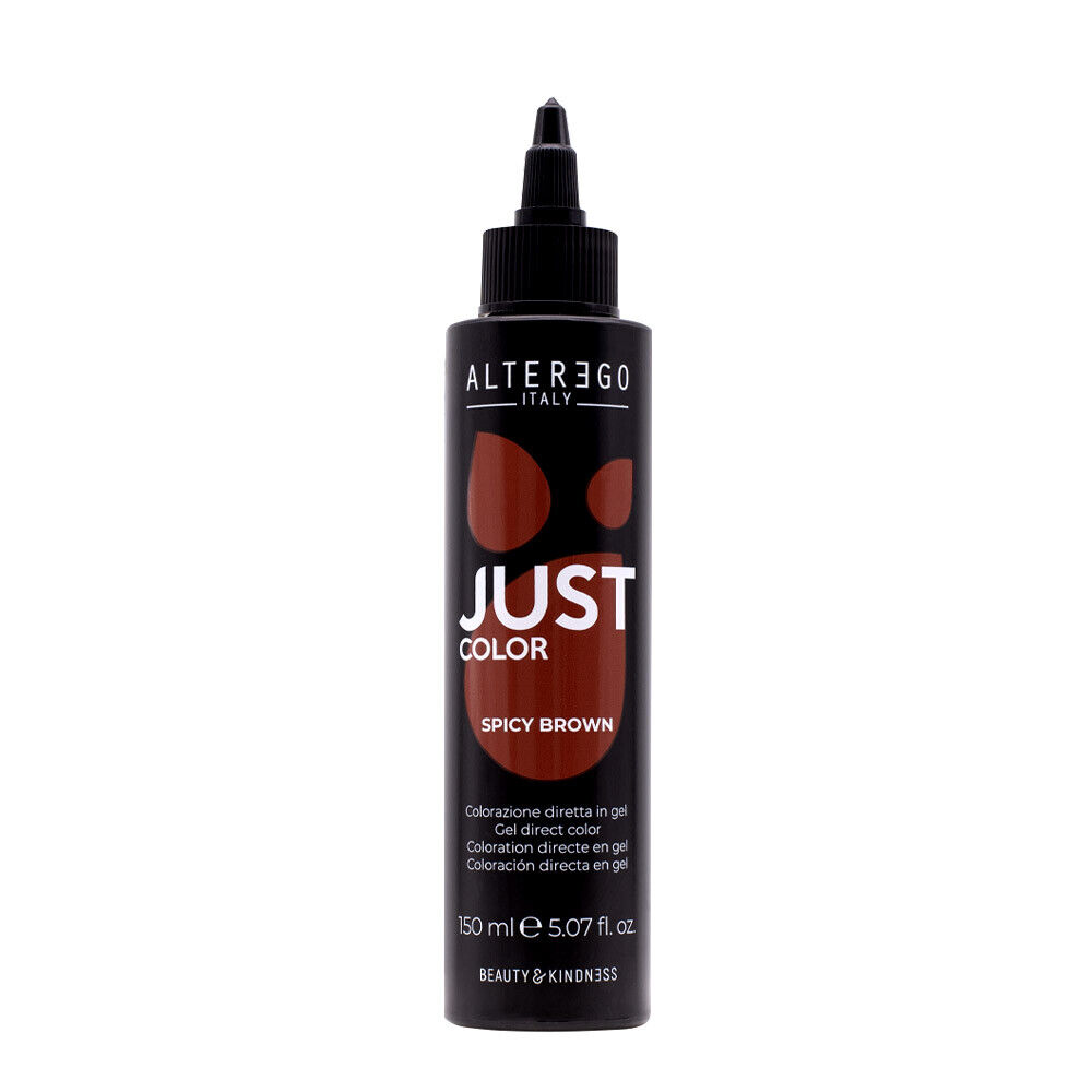Alterego Just Color Spicy Brown 150ml - colore semipermanente in gel