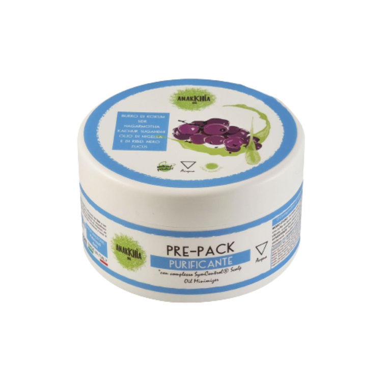 Impacco Pre Shampoo Capelli Purificante e Nutriente Bio - Pre-Pack Acqua 200 ml