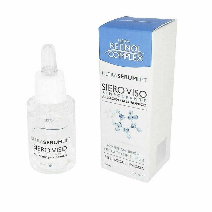 SIERO VISO - ALL'ACIDO JALURONICO - AZIONE ANTIRUGHE