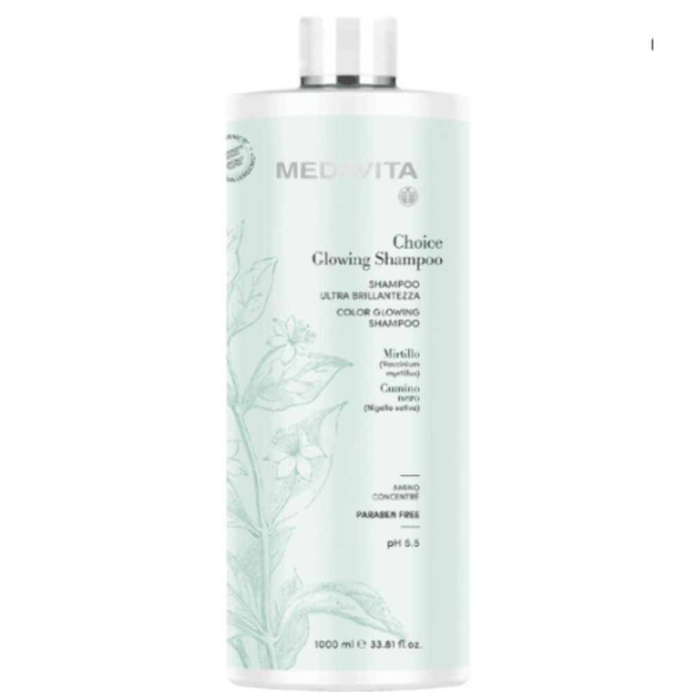 Medavita Choiche Glowing Shampoo 1000ml - Shampoo per capelli spenti