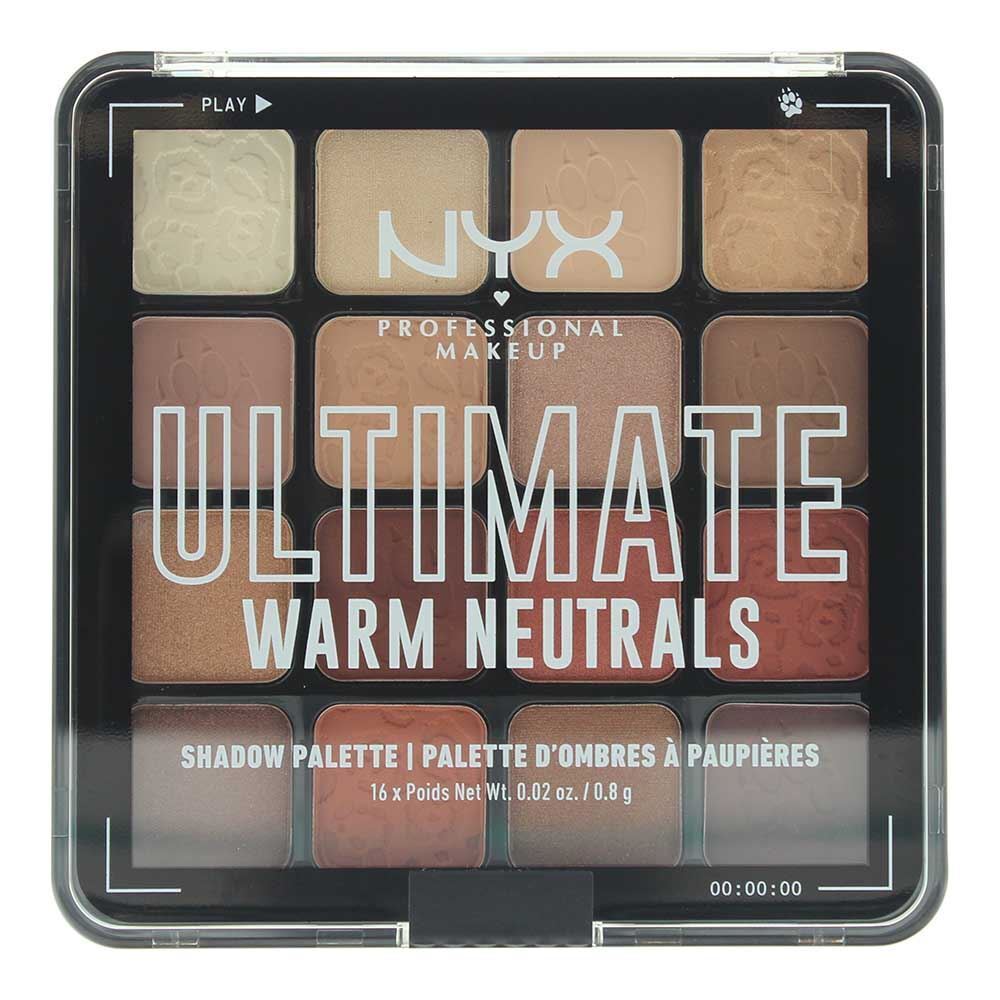 NYX Ultimate Warm Neutrals Eye Shadow Palette 0.8g For Her