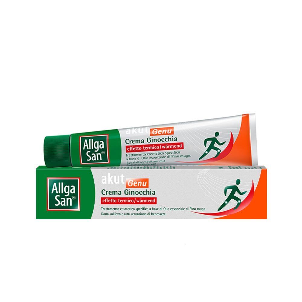 Naturwaren Allga San - Akut Genu Crema Ginocchia Effetto Termico, 50ml