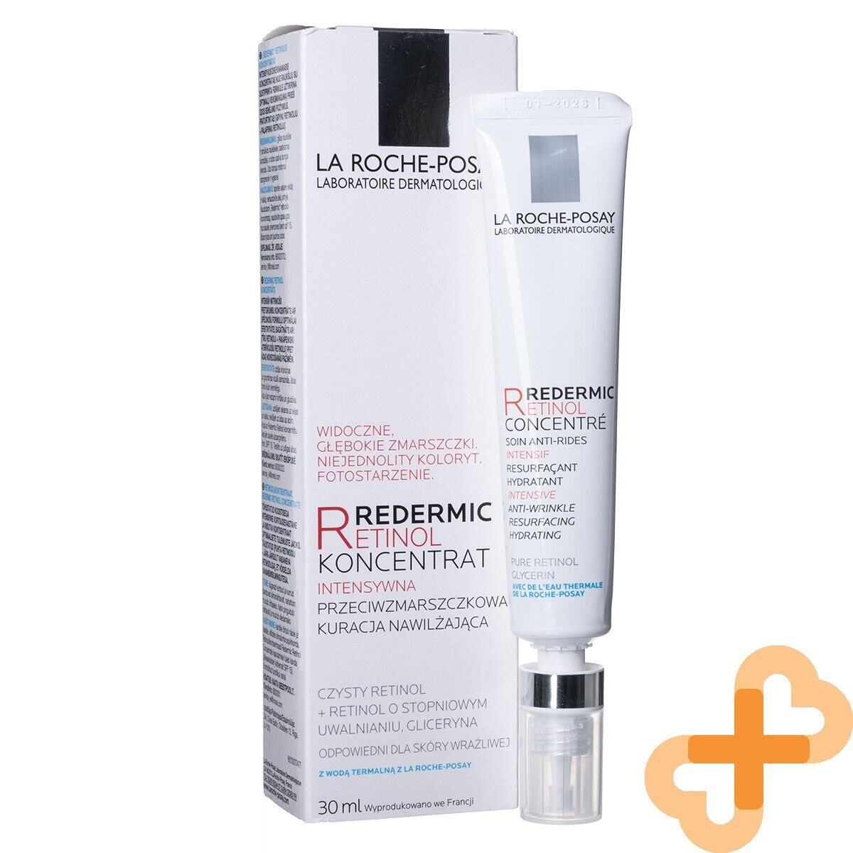 LA ROCHE POSAY REDERMIC RETINOL Crema Viso Antirughe 30ml Arrossamento Idratante