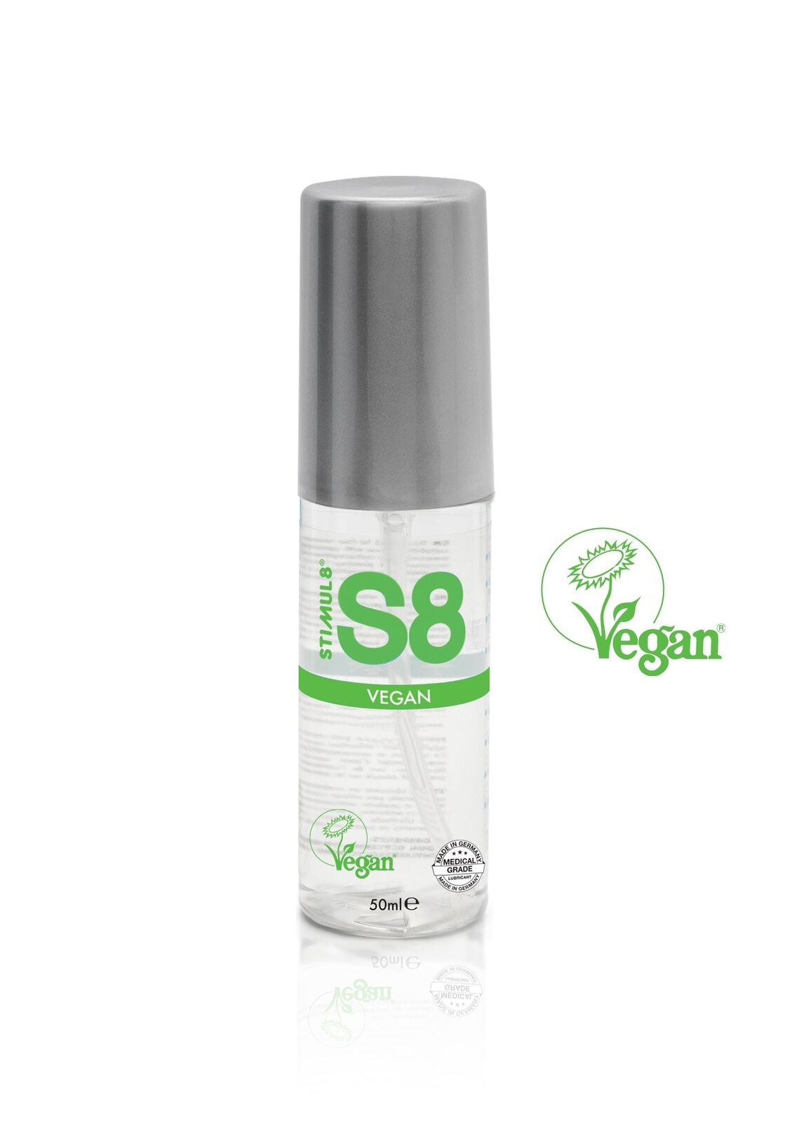 lubrificante gel intimo sessuale vaginale anale a base acqua vegano 50 ml