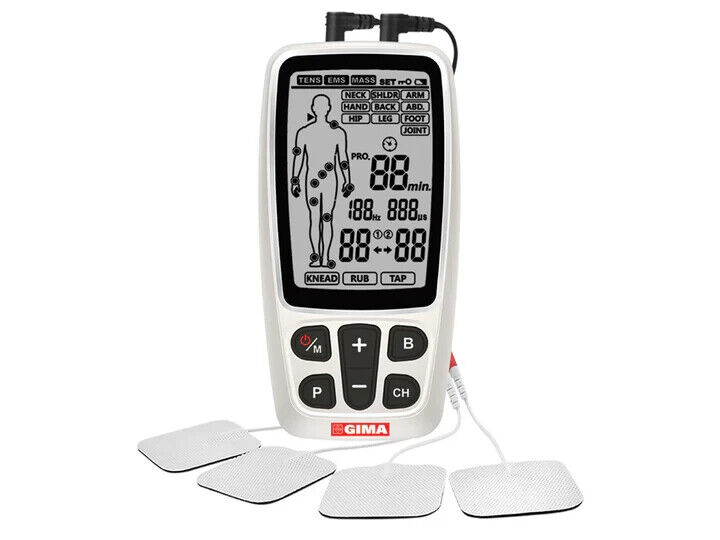 Elettrostimolatore Tens 2 Canali 60 Programmi P16