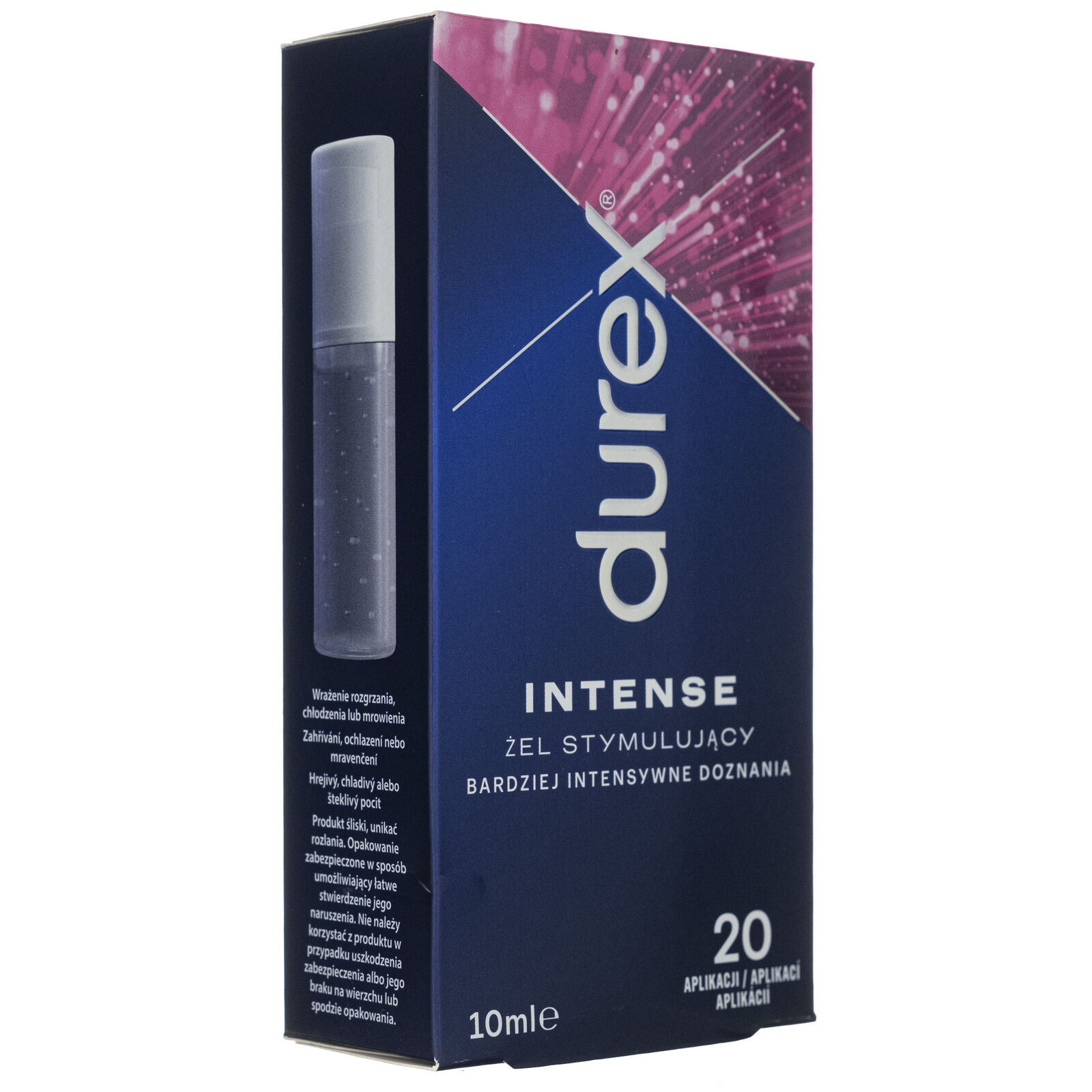 Gel stimolante Durex Intense Orgasmic per donne, 10 ml