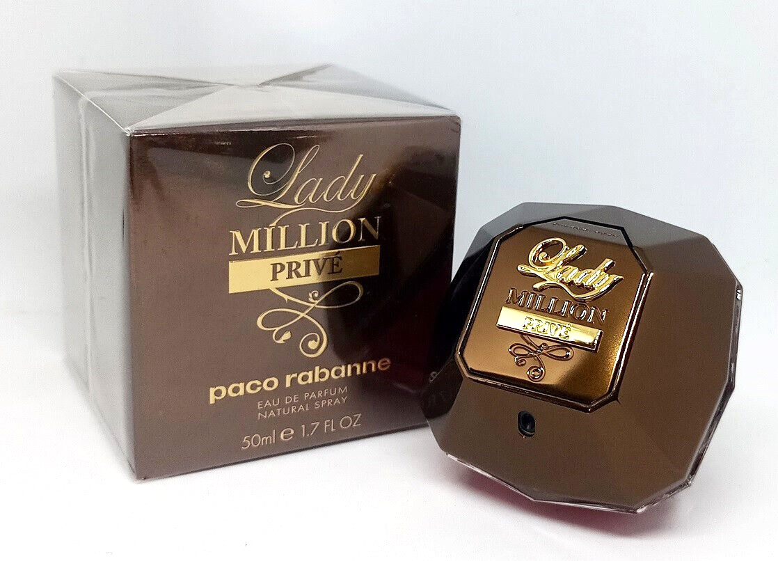 Lady million Prive Paco Rabanne 50ml. Eau de Parfum Spray 1.7 Fl. OZ