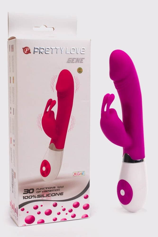 STIMOLATORE DOPPIO PER DONNA MASSAGGIATORE VAGINA E CLITORIDE OGGETTI SEXY SHOP