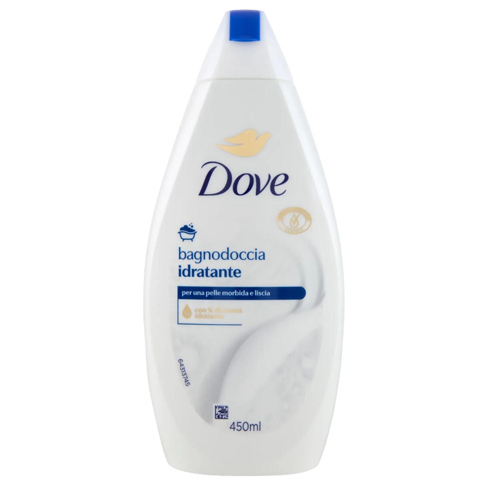 DOVE BAGNODOCCIA CORPO CON CREMA IDRATANTE 450ML IDRATANTE