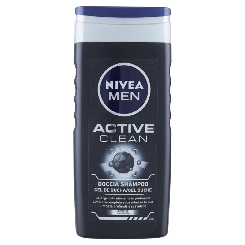 NIVEA DOCCIA MEN ACTIVE CLEAN IN FORMATO DA 250 ML