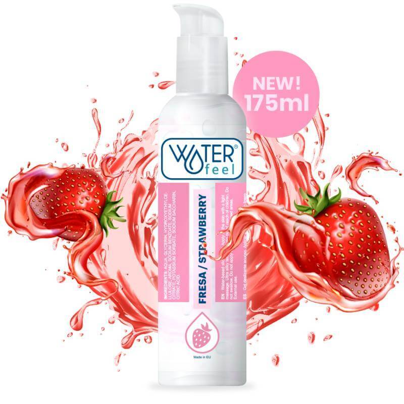 Waterfeel - Strawberry Water Based Lubricant 175 ML