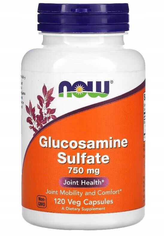 Now Foods - GLUCOSAMINA SOLFATO - 750 mg - 120 capsule