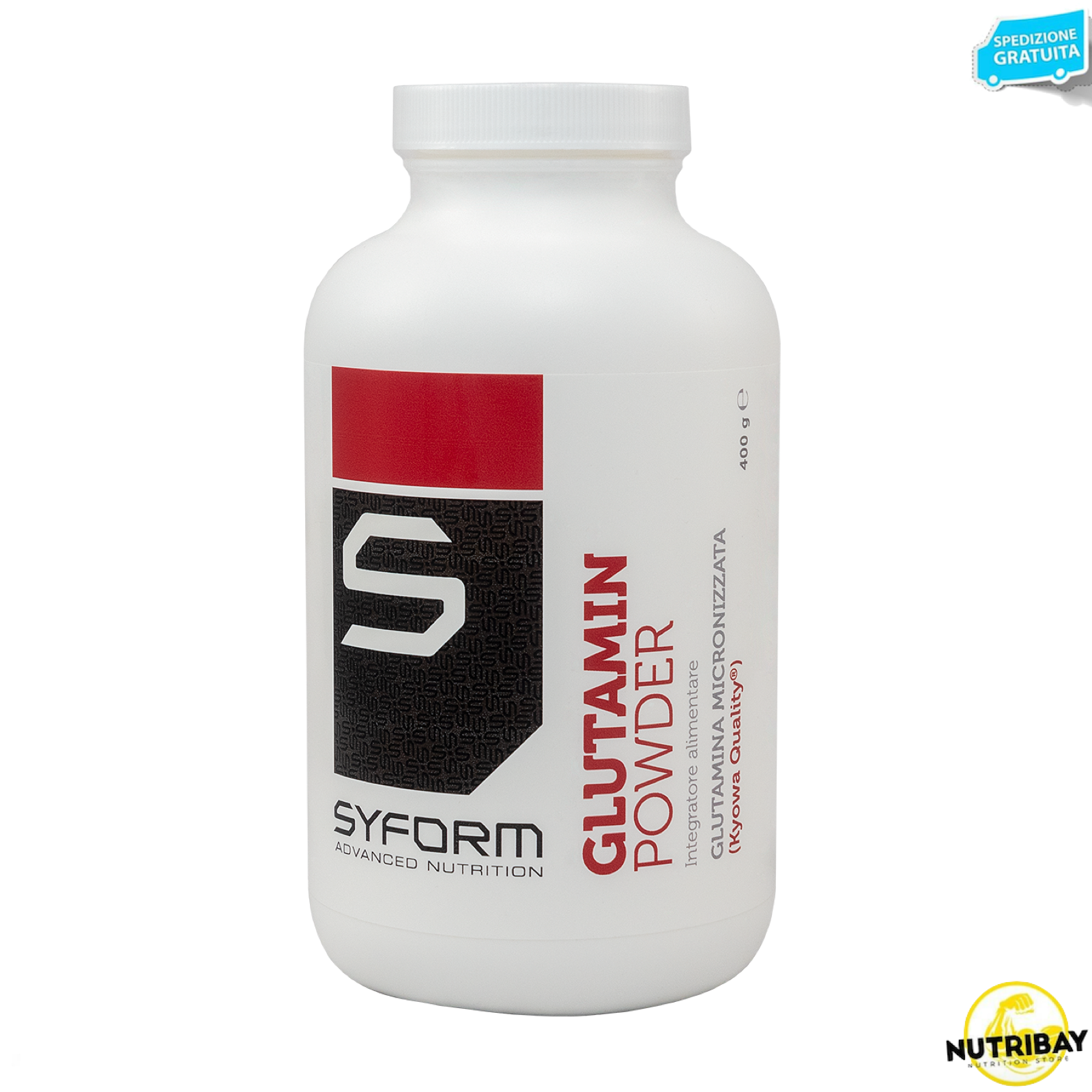 SYFORM ADVANCED NUTRITION GLUTAMIN POWDER 400 gr GLUTAMMINA Kyowa