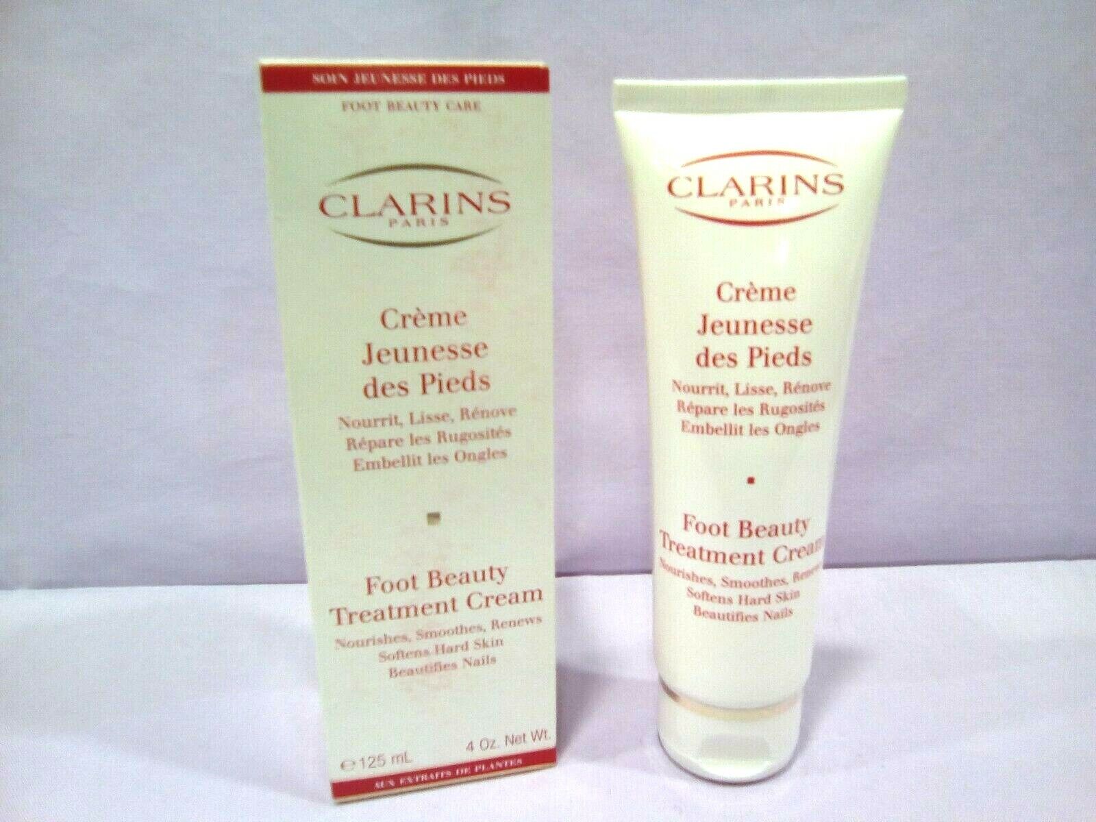 CLARINS CREME JEUNESSE DES PIEDS / FOOT BEAUTY TREATMENT CREAM 125ML.