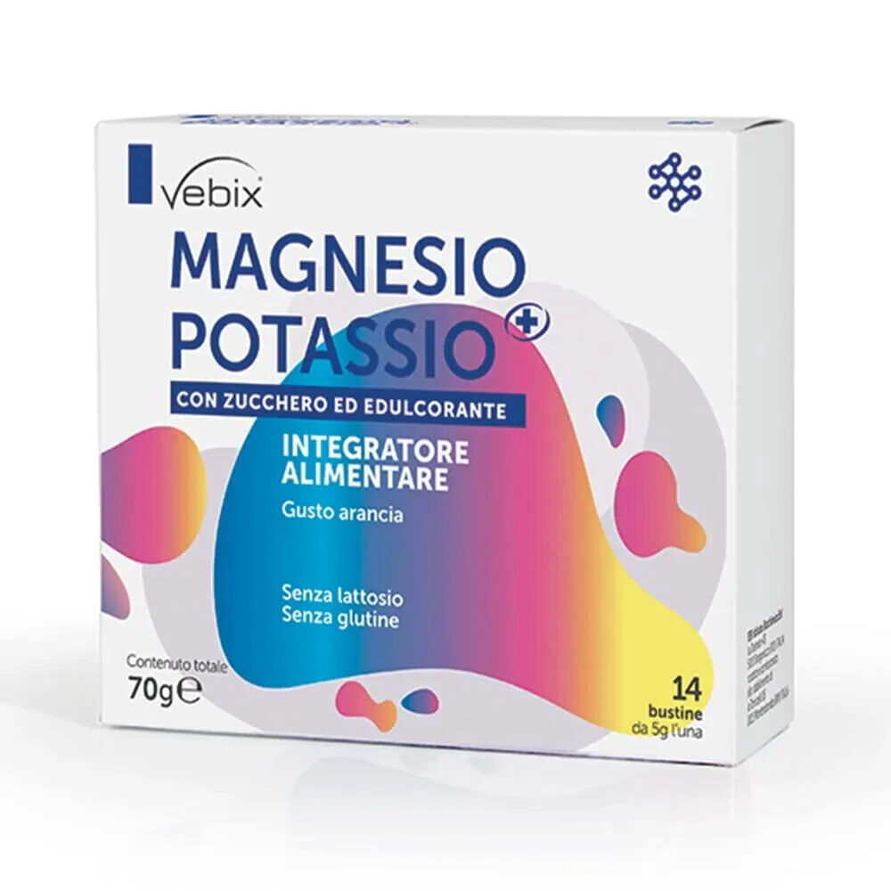 Vebix Magnesio Potassio+ 14 Bustine