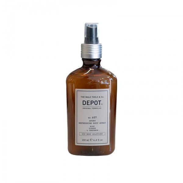 DEPOT - No. 607 SPORT REFRESHING BODY SPRAY (200ml) Lozione rinfrescante corpo a