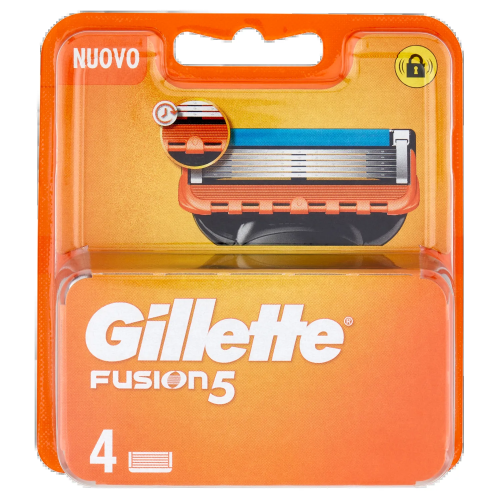 Gillette Fusion 5 New Ricambi 4pz