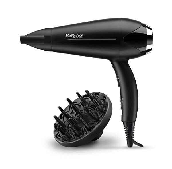 Asciugacapelli BaByliss D572DE Turbo Smooth 2200W Nero