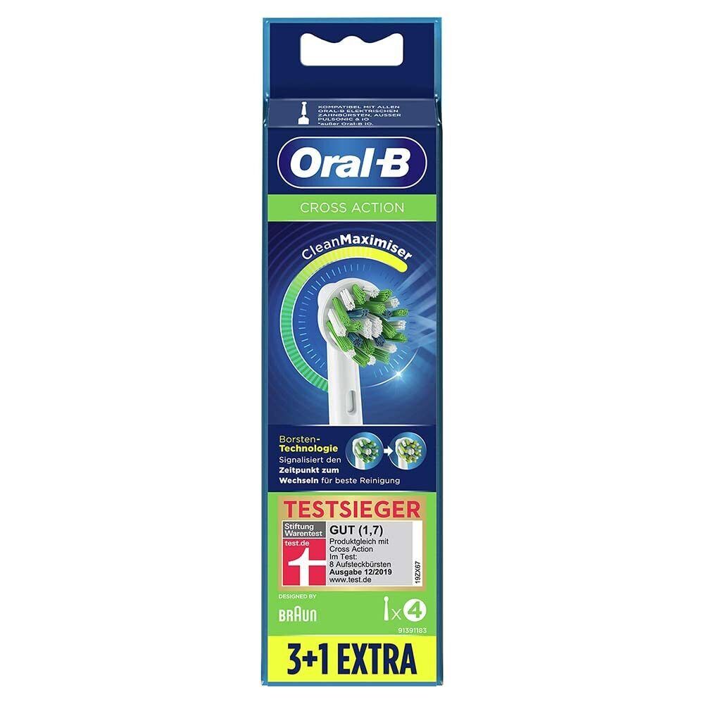 Oral-B 4210201207238 Oral-B CrossAction - Testine di ricambio con (L7h)