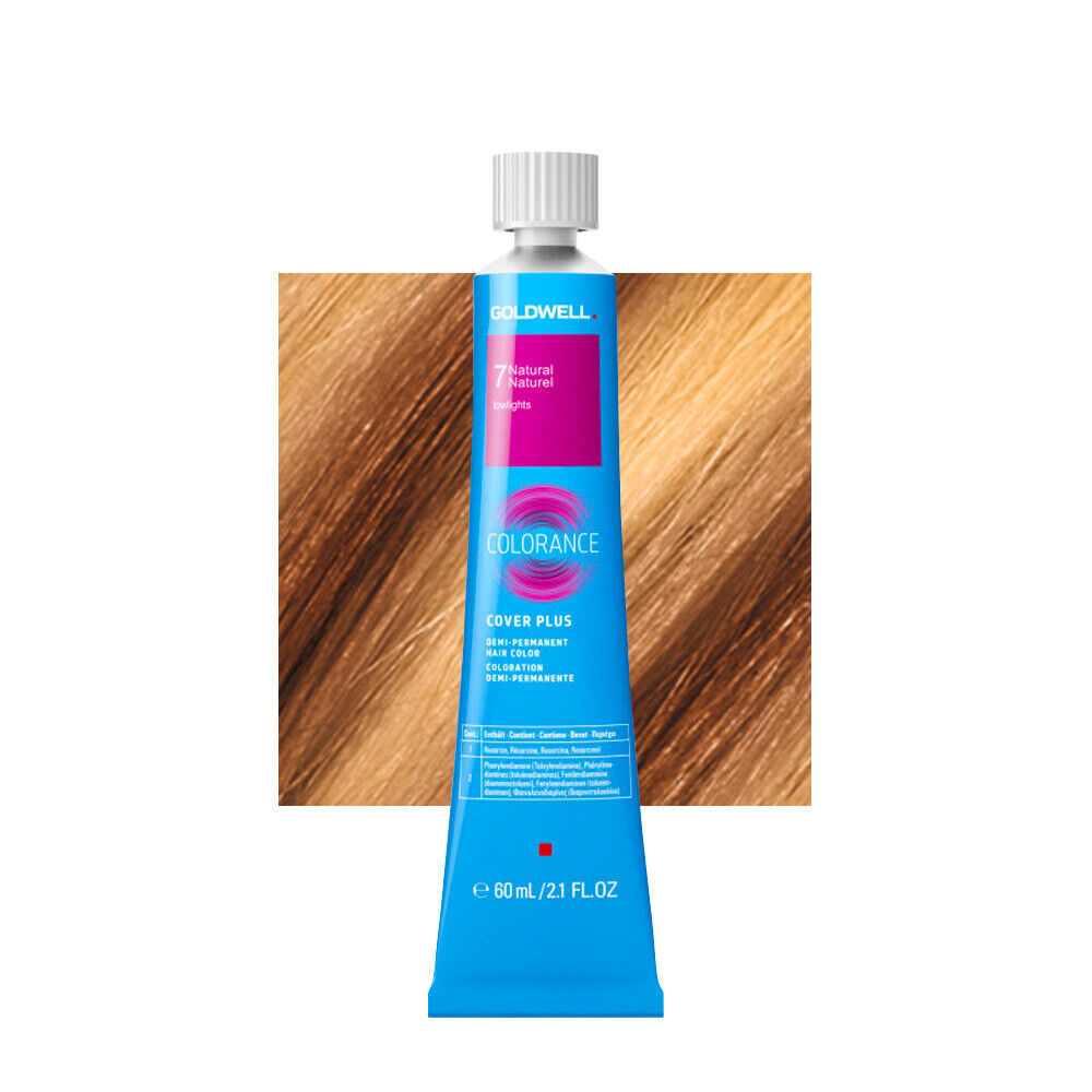 7 Natural Naturel Biondo Medio Goldwell Colorance Cover Plus Naturals tb 60ml