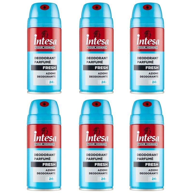 INTESA Pour Homme Fresh deodorante 24h 150ml – Pz 6