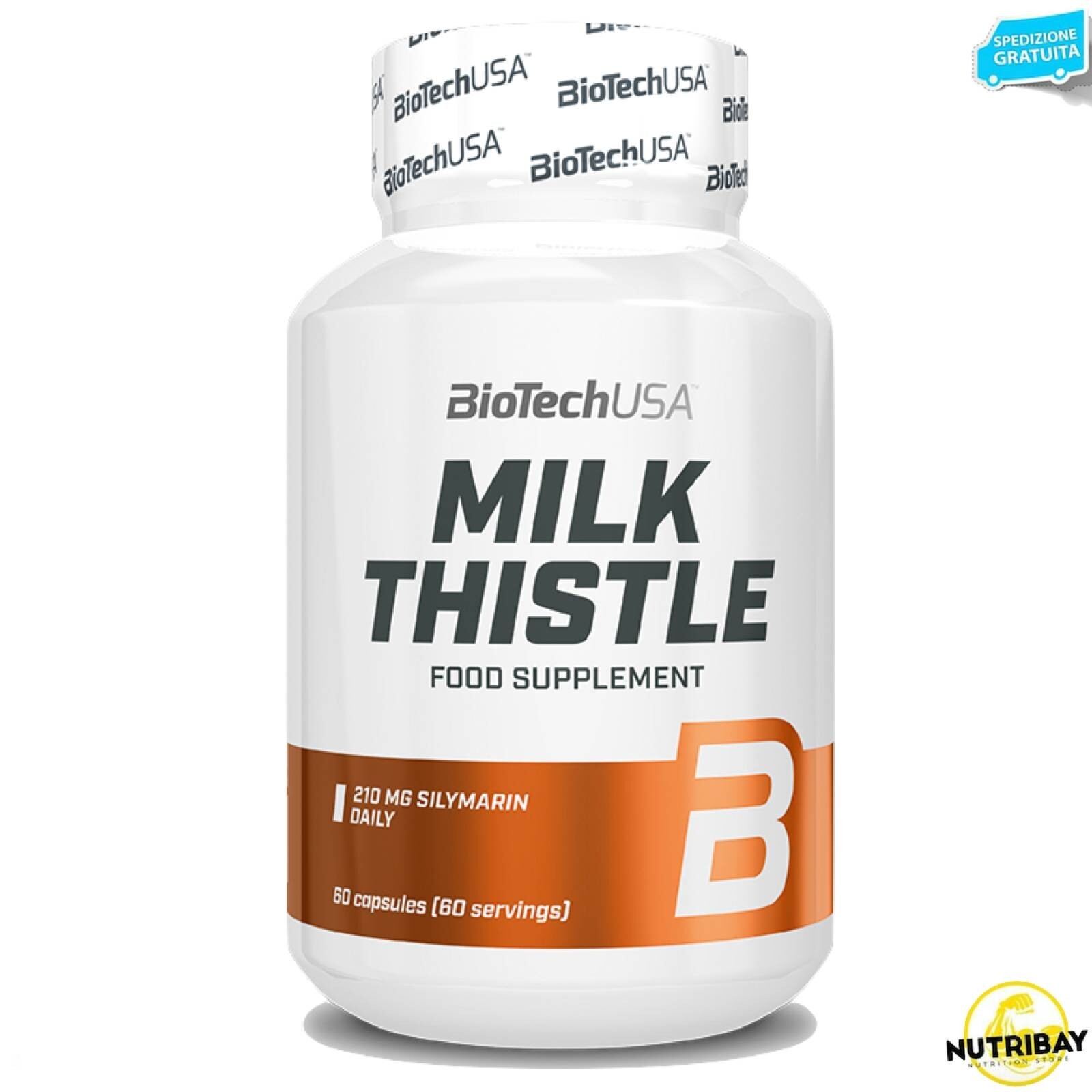 Biotech USA Milk thistle - 60 caps Purificazione del fegato
