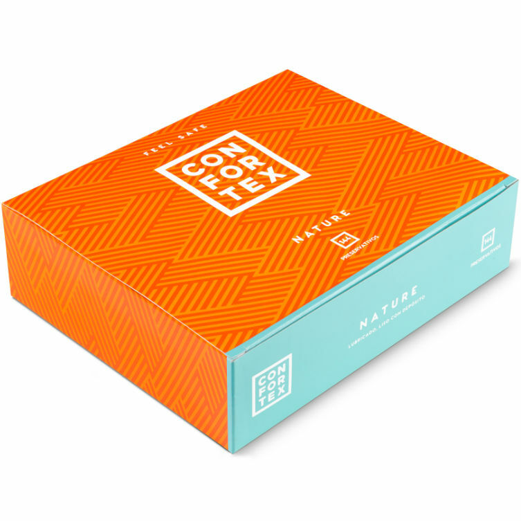 Preservativi Profilattici Confortex Nature Box Kit 144 pz confezione risparmio