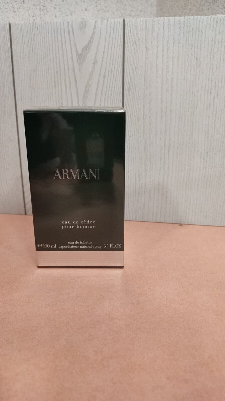 Giorgio Armani Eau De Cèdre Uomo Eau De Toilette 100ml Spray Nuovo Originale