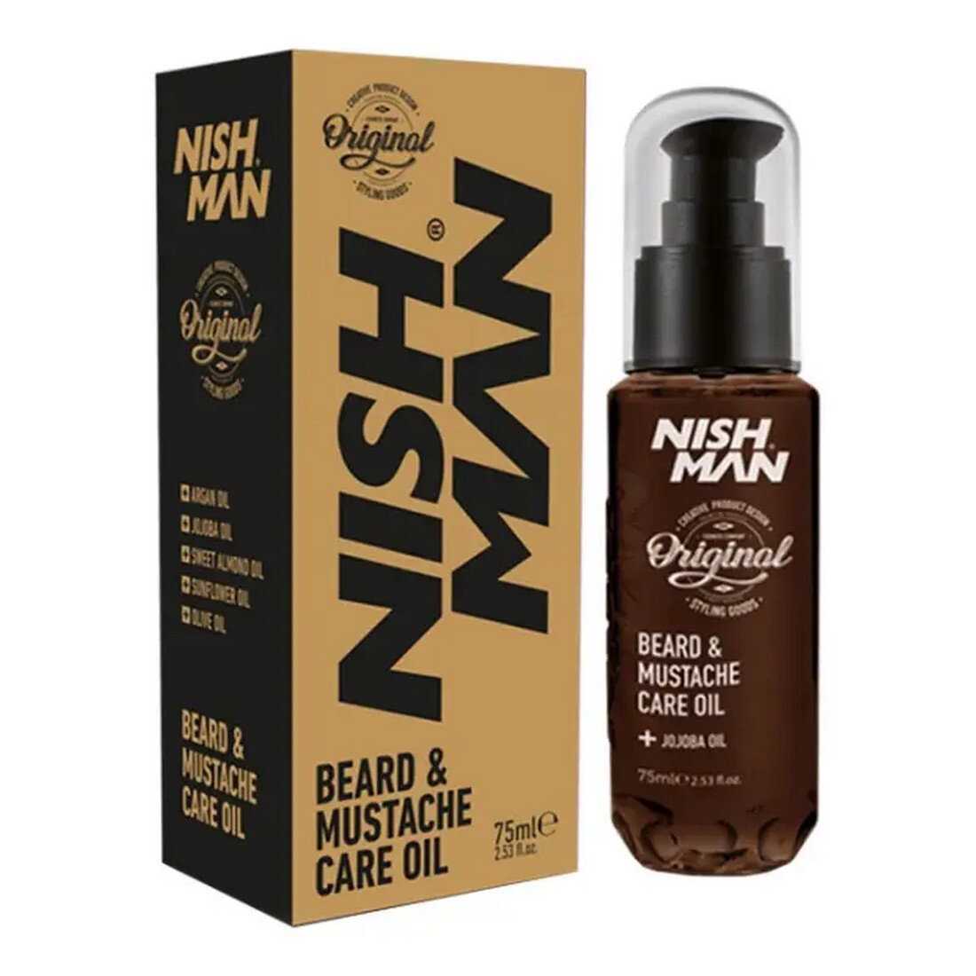 NISHMAN Beard & Mustache Care Oil 75ml 00936