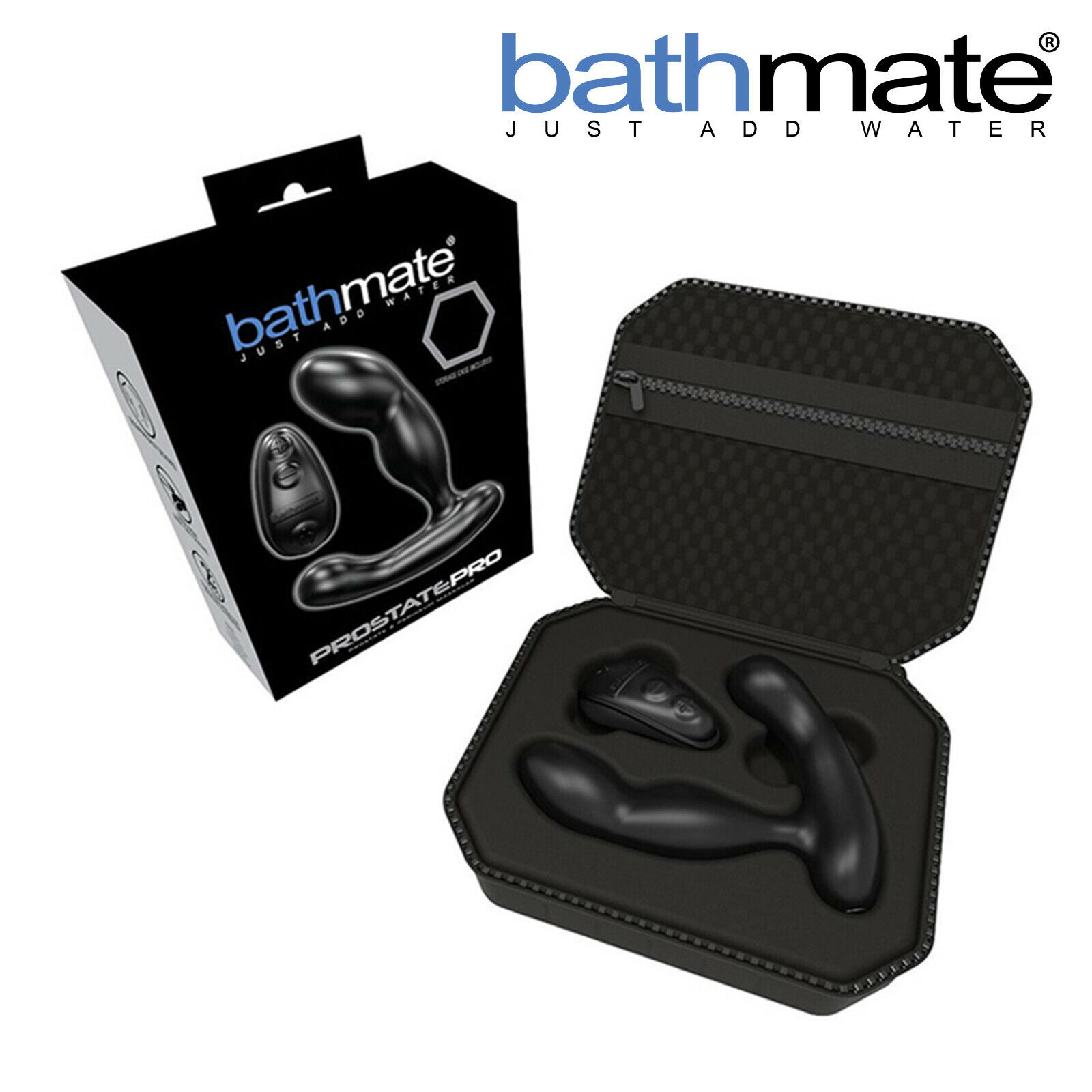 Bathmate Vibrating Anal Sex Toy P-Spot Massager Prostate Pro Remote Controlled