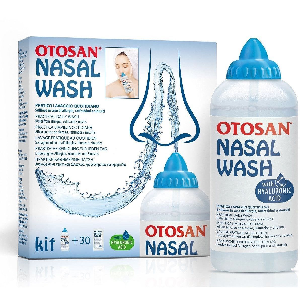 Aurora Otosan Nasal Wash Kit Lavaggio del Naso