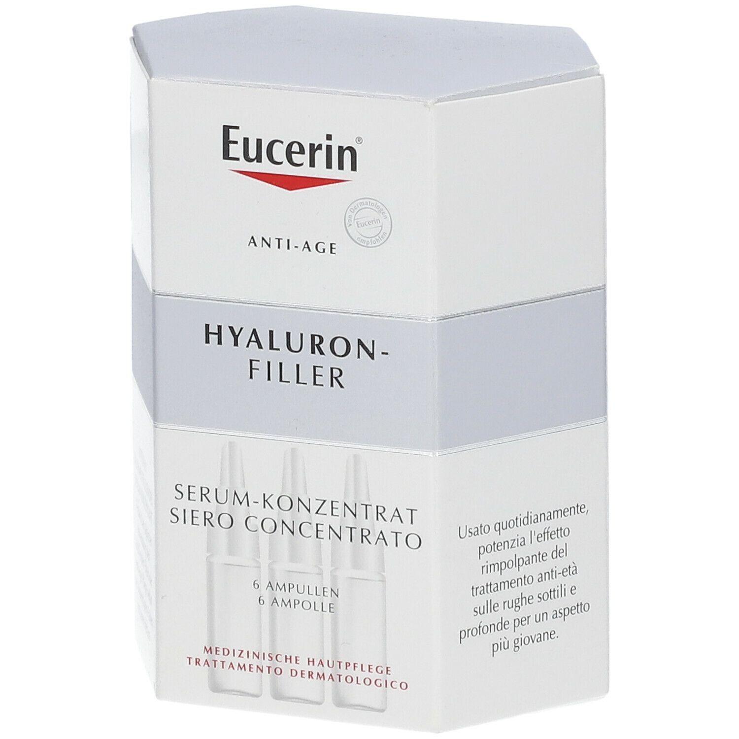 Eucerin Hyaluron-Fillerer Concentrato 6 Fiale 5 Ml