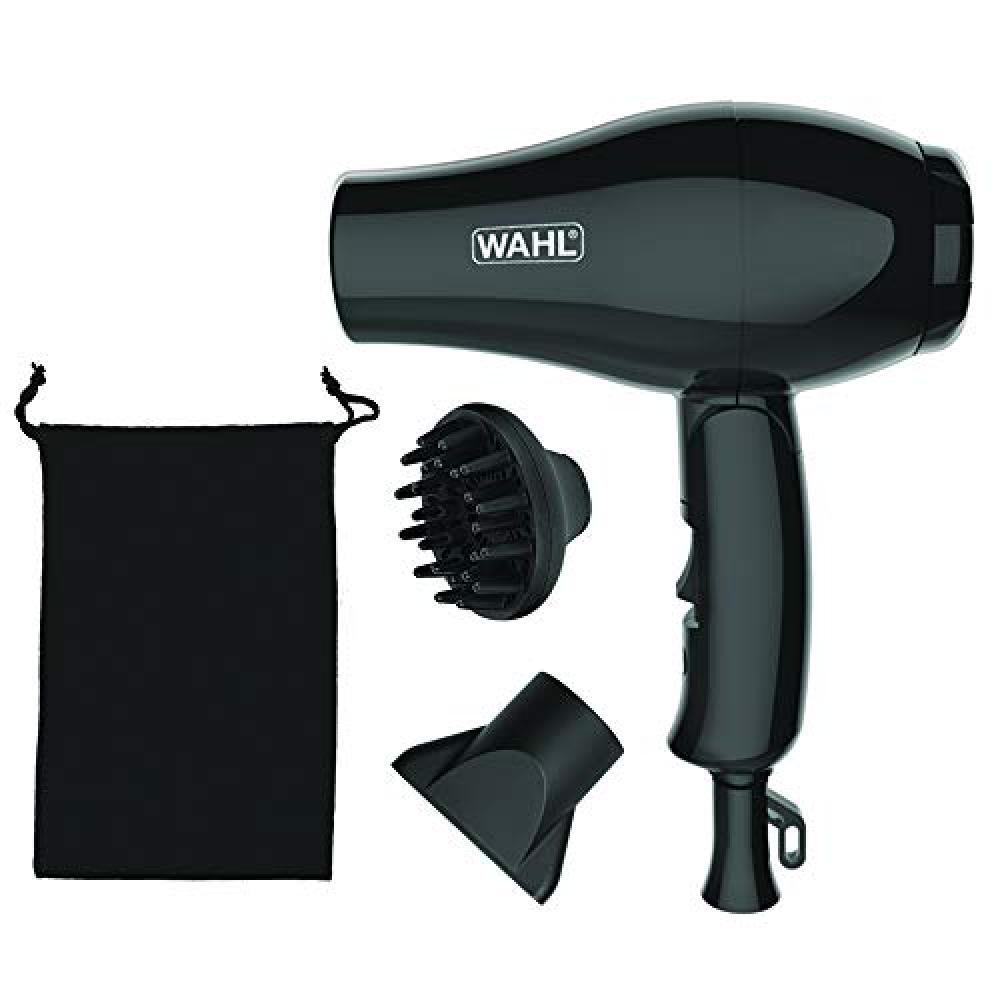 Wahl Asciugacapelli da Viaggio - 300 g, Leggero, Nero - NUOVO