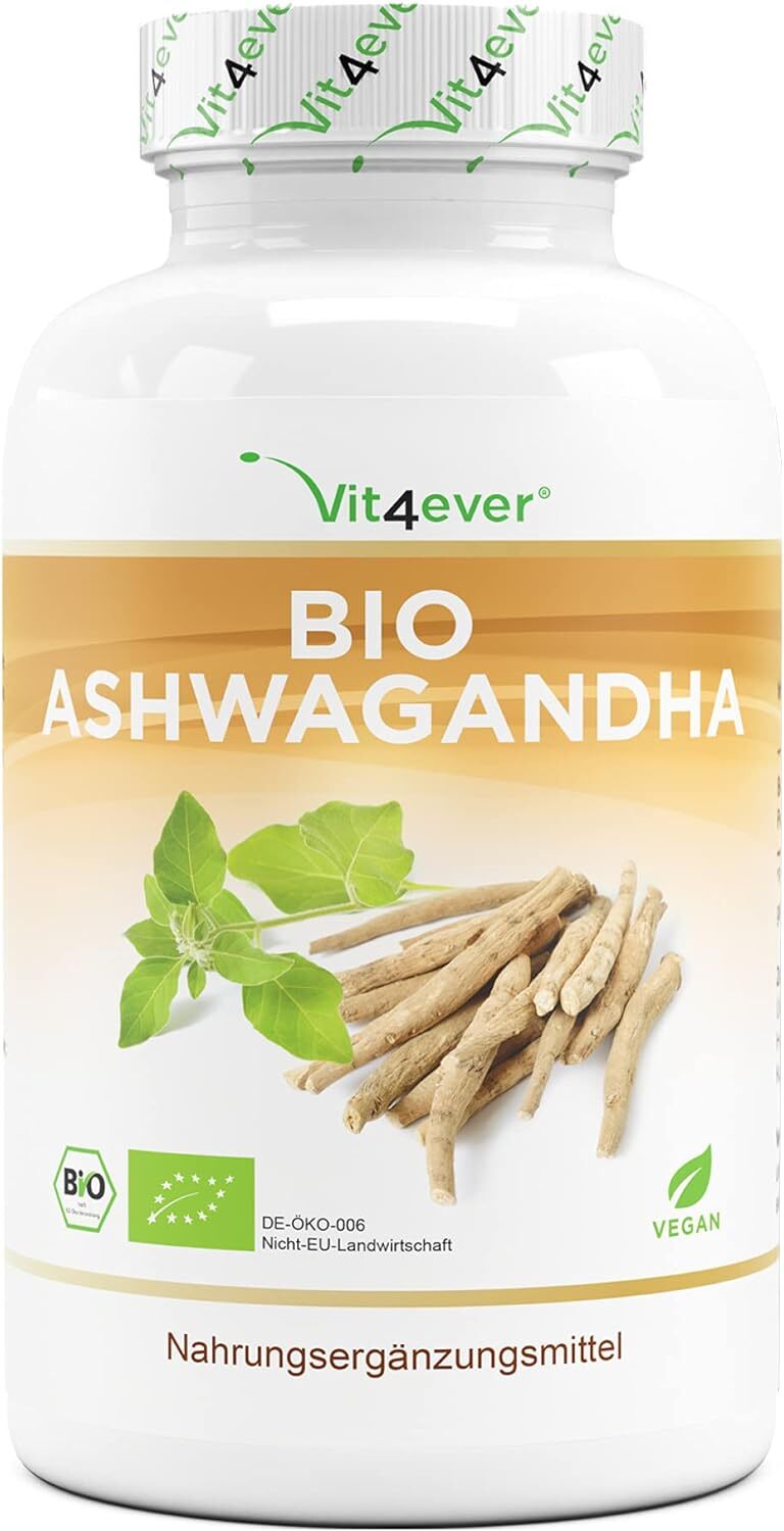 Original Organic Ashwagandha 365 capsule  1950mg dose giornaliera